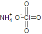chemical structure for Ammonium Perchlorate