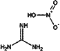 chemical structure for Guanidine Nitrate