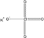 chemical structure for Potassium Perchlorate