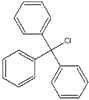 chemical structure for Trityl Chloride